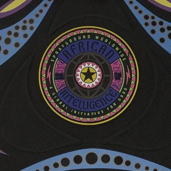 Sprayground A.I. Purple Wonderland Backpack - Image 5