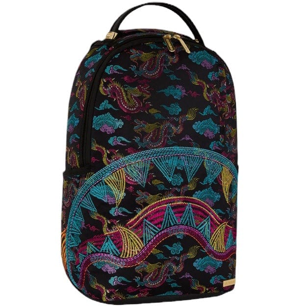 Sprayground Embroidered Dragons DLX Backpack - Image 3