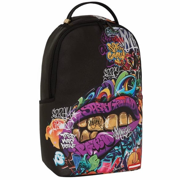 Sprayground Half Graf Lips DLXSV Backpack - Image 3