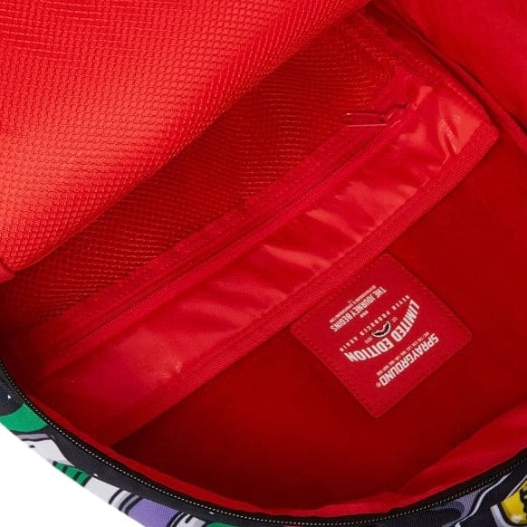 Sprayground Jorge Rodriguez Green Alien Backpack - Image 10