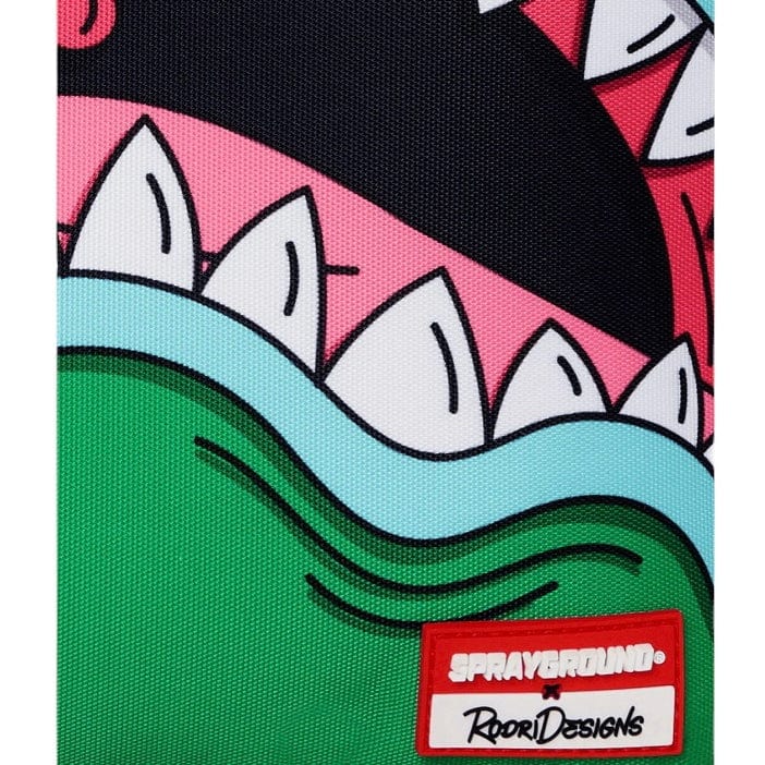 Sprayground Jorge Rodriguez Green Alien Backpack - Image 8