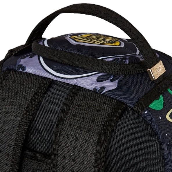 Sprayground Jorge Rodriguez Green Alien Backpack - Image 9
