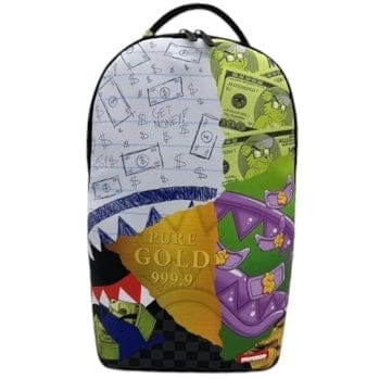 Sprayground Mean Money Collage Backpack - Image 2
