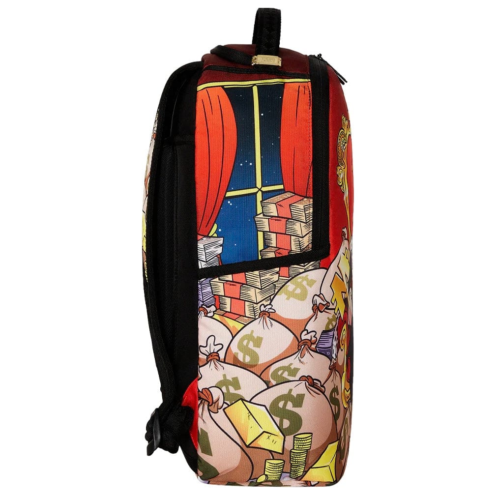 Sprayground Monopoly Gold Empire Throne Backpack - Image 2