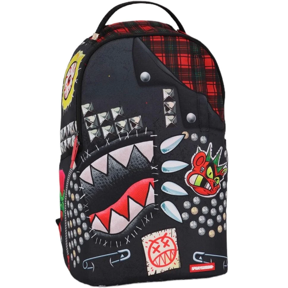 Sprayground Punk Shark DLXSR Backpack - Image 2