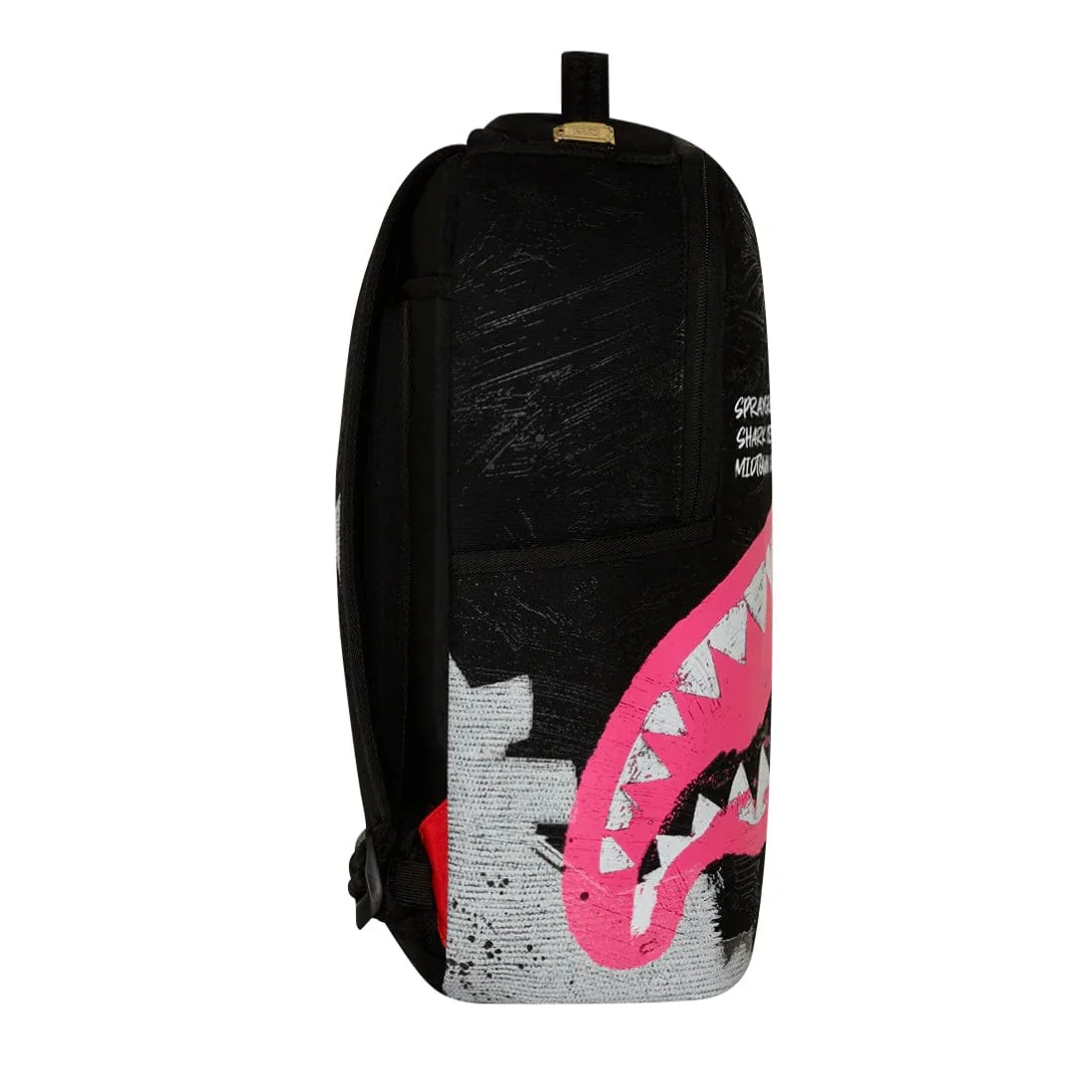 Sprayground Shark Central Acrylic Art DLX Cotton Backpack - Image 2