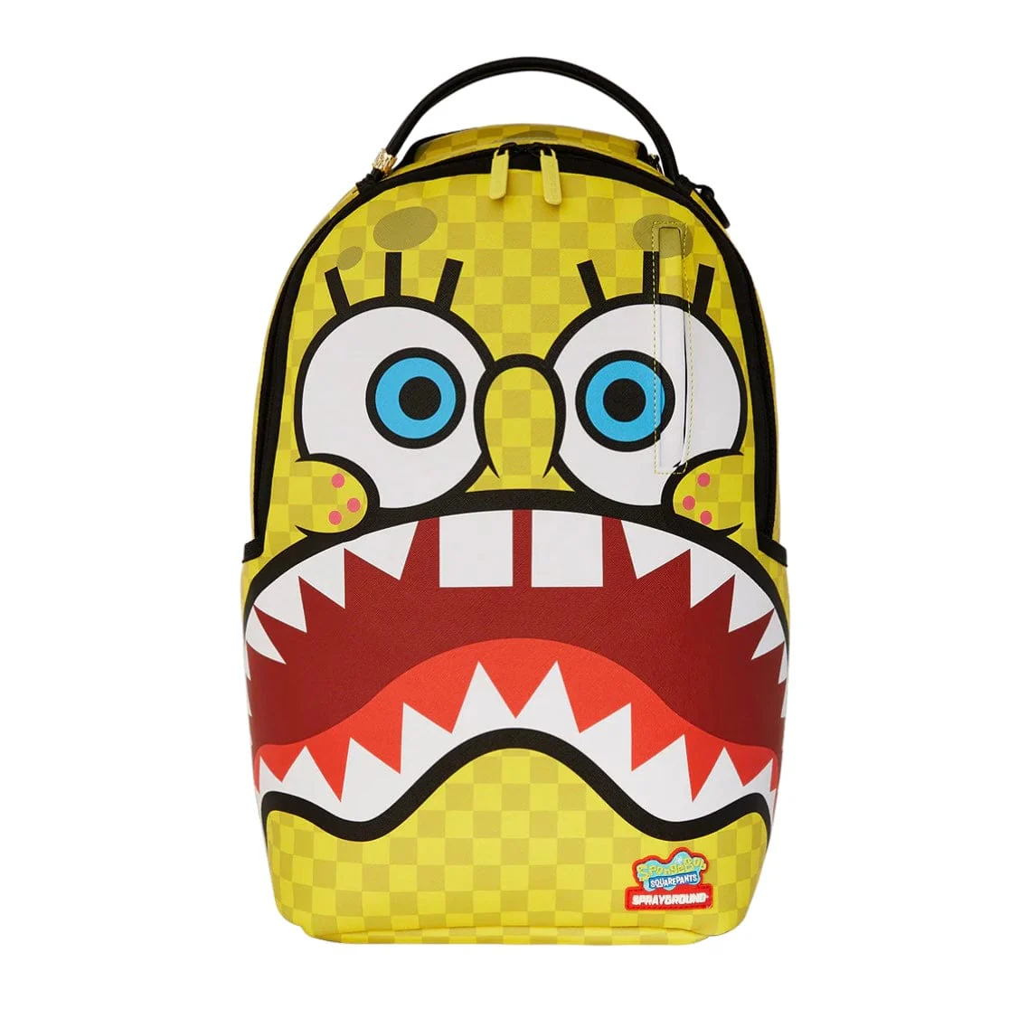 Sprayground Spongebob Square Check Flex DLXSV Backpack
