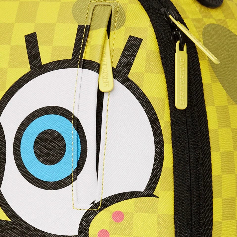 Sprayground Spongebob Square Check Flex DLXSV Backpack - Image 4