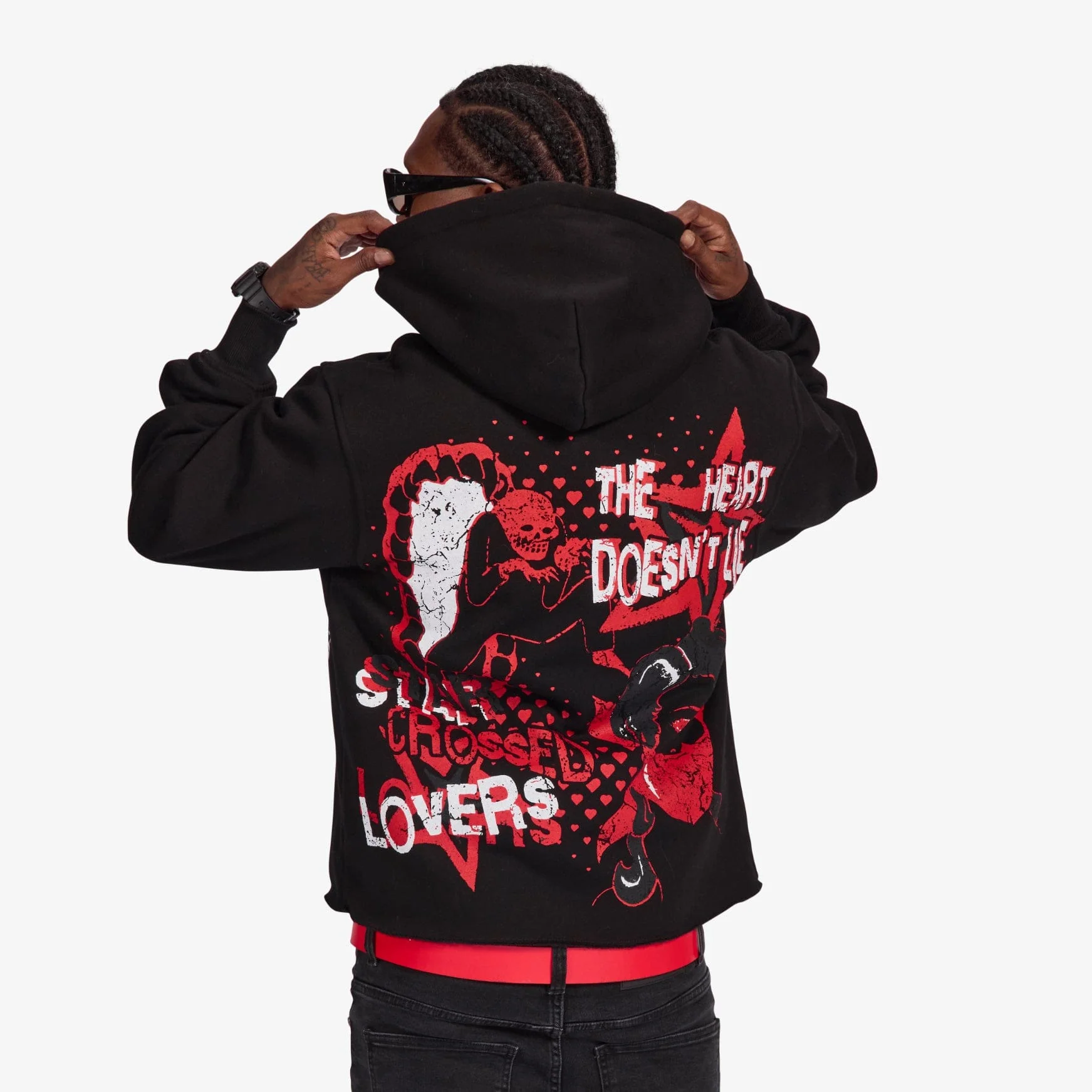 "Star Crossed" Hoodie (black)