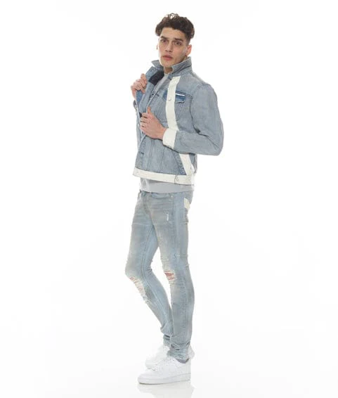 STRAT SUPER SKINNY FIT JEAN IN FALCON 2 - Image 3