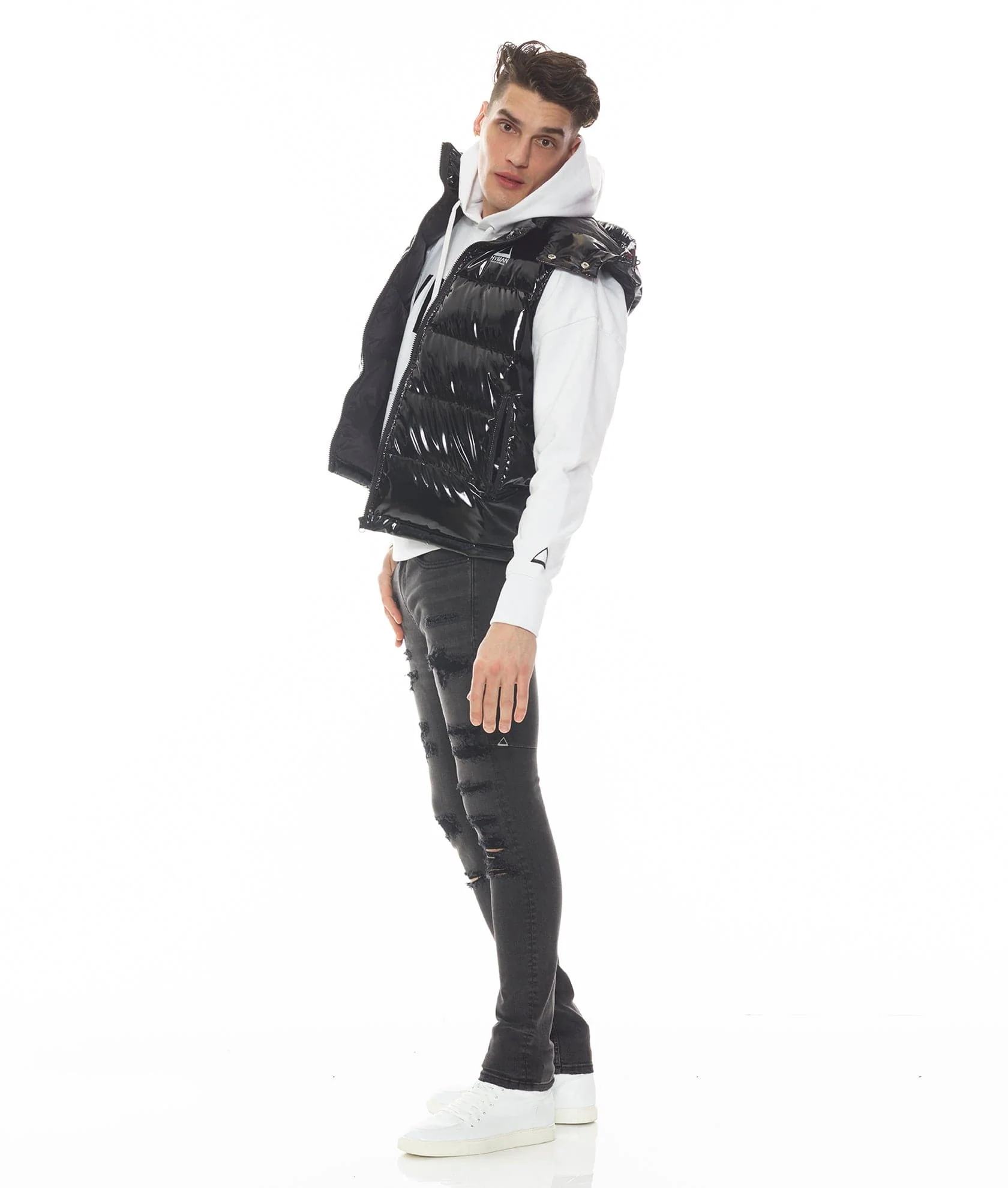 STRAT SUPER SKINNY FIT JEAN IN PHANTOM - Image 3