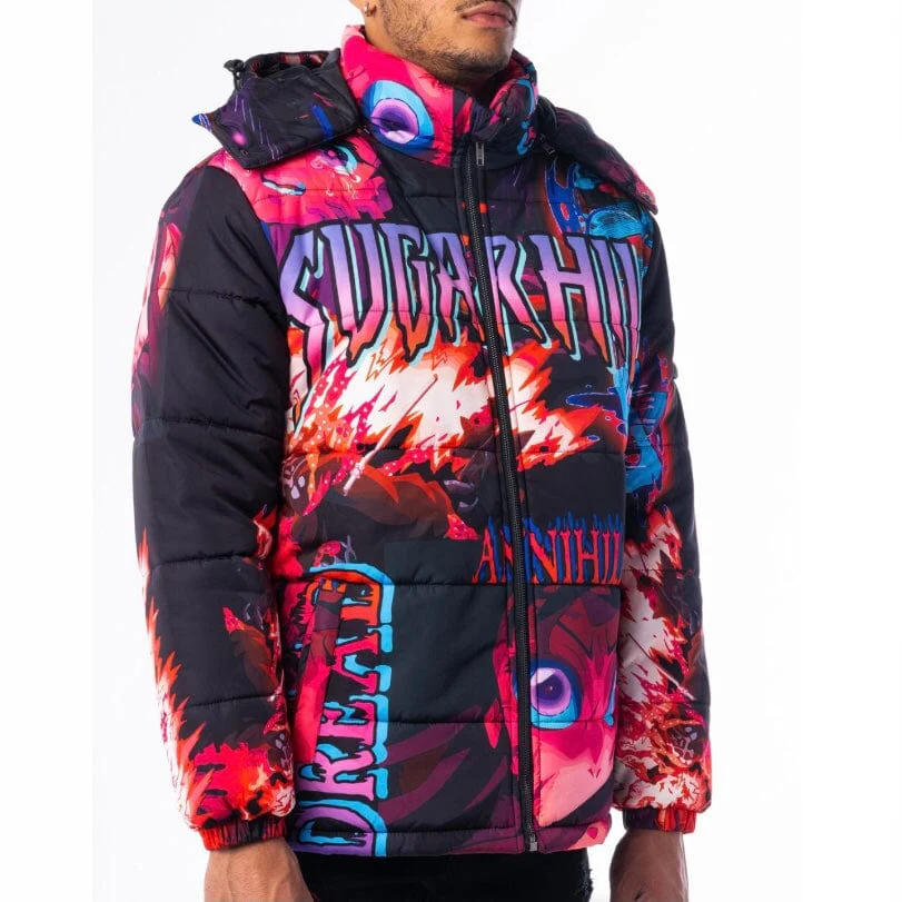 Sugar Hill Annihilation Puffer Jacket (Red) SH-FALL221-16 - Image 4