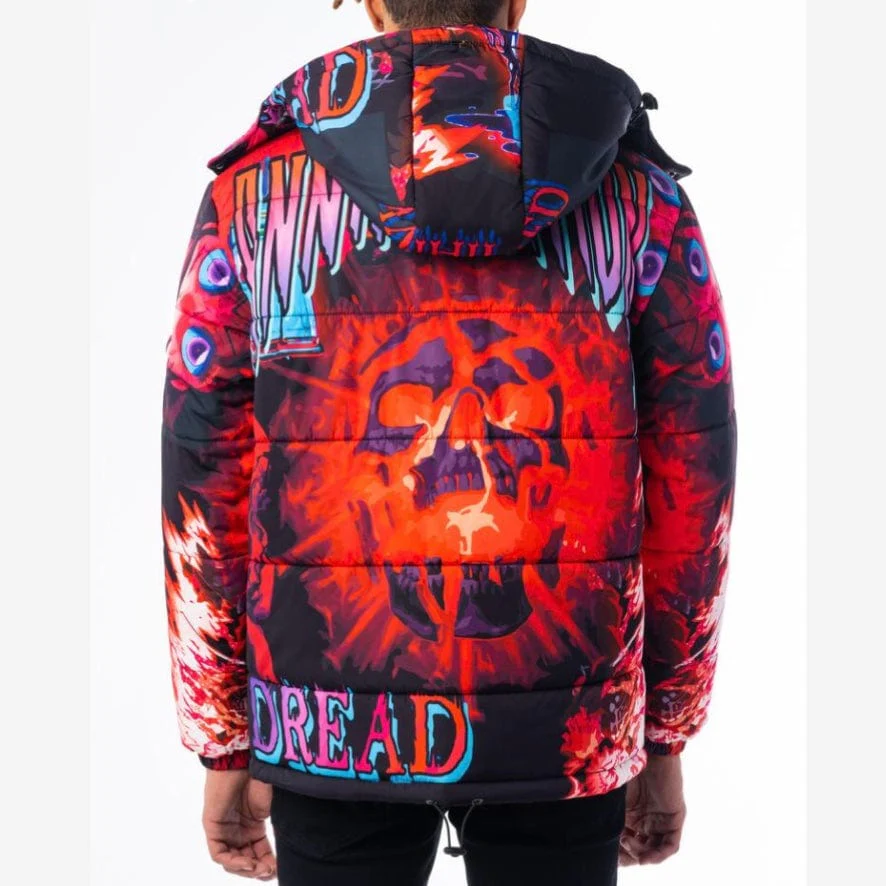 Sugar Hill Annihilation Puffer Jacket (Red) SH-FALL221-16 - Image 6