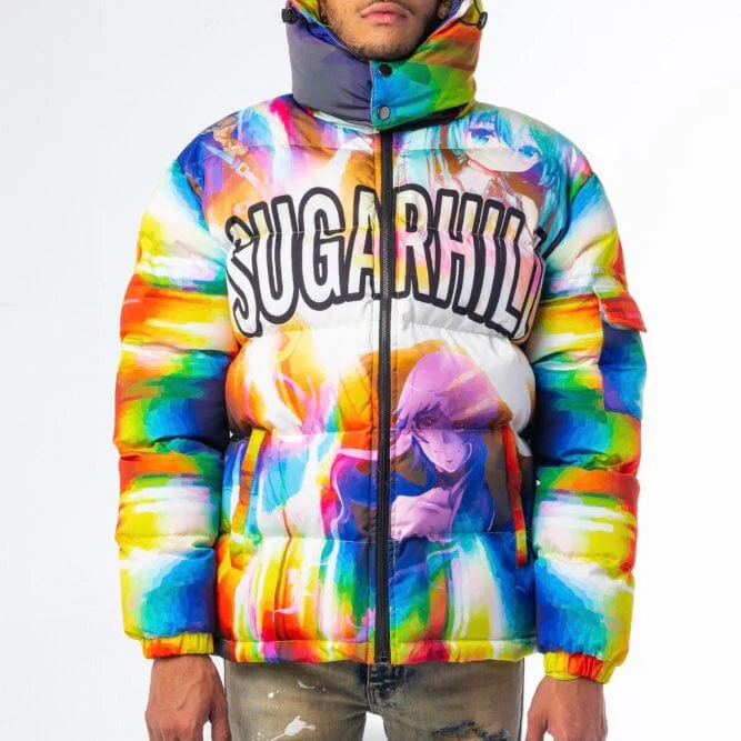 Sugar Hill Dreaming Puffer Jacket (Multi) SH-FALL221-09 - Image 2