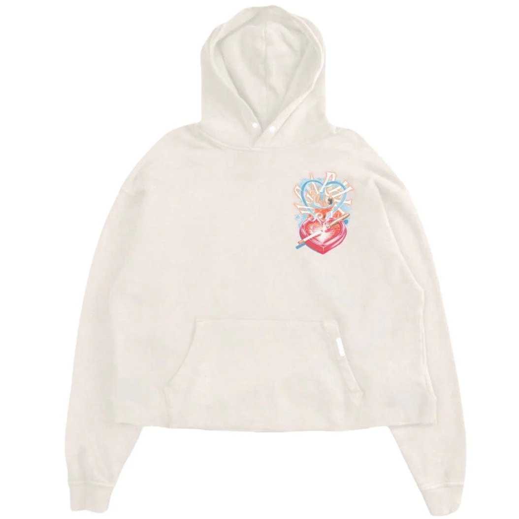 Sugar Hill āFallenā Cropped Hoodie (Cream Vintage) SH25-SPR1-25