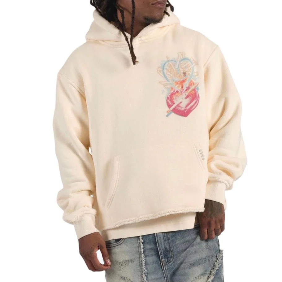 Sugar Hill āFallenā Cropped Hoodie (Cream Vintage) SH25-SPR1-25 - Image 3