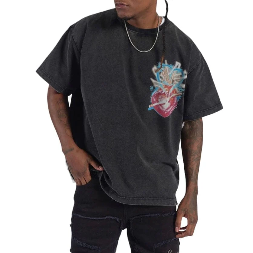 Sugar Hill "Fallen" T Shirt Black Vintage SH25-SPR1-56 - Image 3