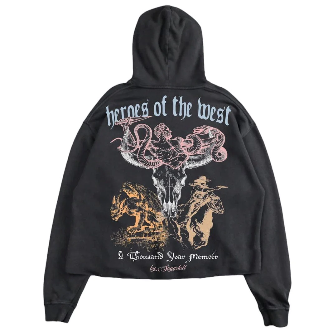 Sugar Hill “Memoir” Hoodie (Black Vintage) SH25-SPR1-19 - Image 2