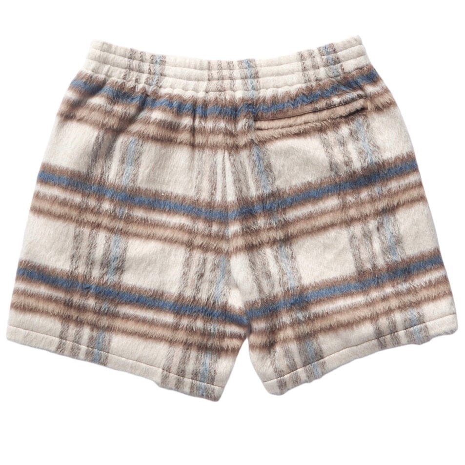 Sugar Hill "Tudor" Mohair Shorts (Tan Plaid) SH24-SUM2-27 - Image 2