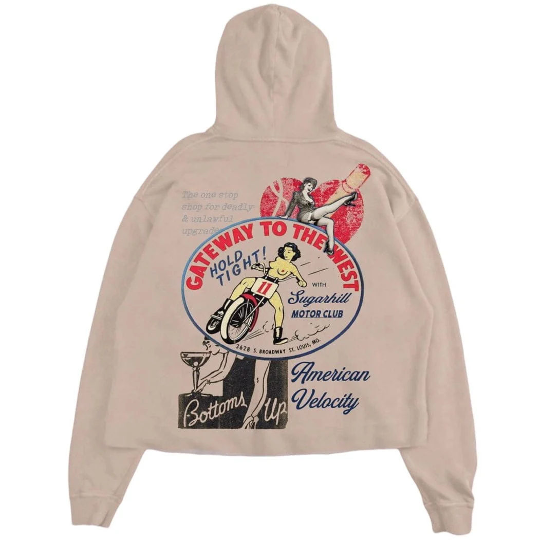 Sugar Hill “Velocity” Hoodie (Hazelnut Vintage) SH25-SPR1-23 - Image 2