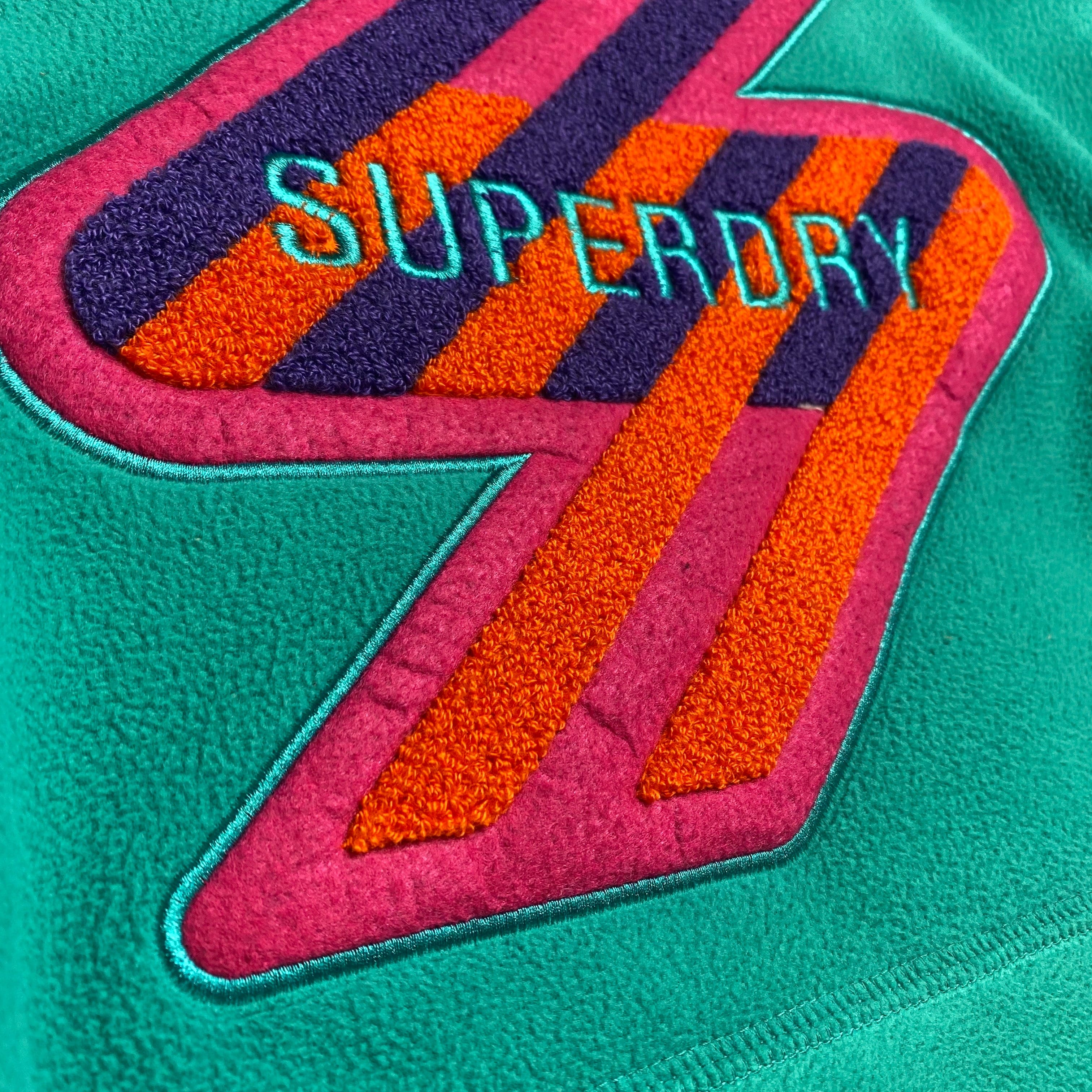 Superdry Sportstyle Energy Fleece Hoodie (Lapis) - M2010675A - Image 2