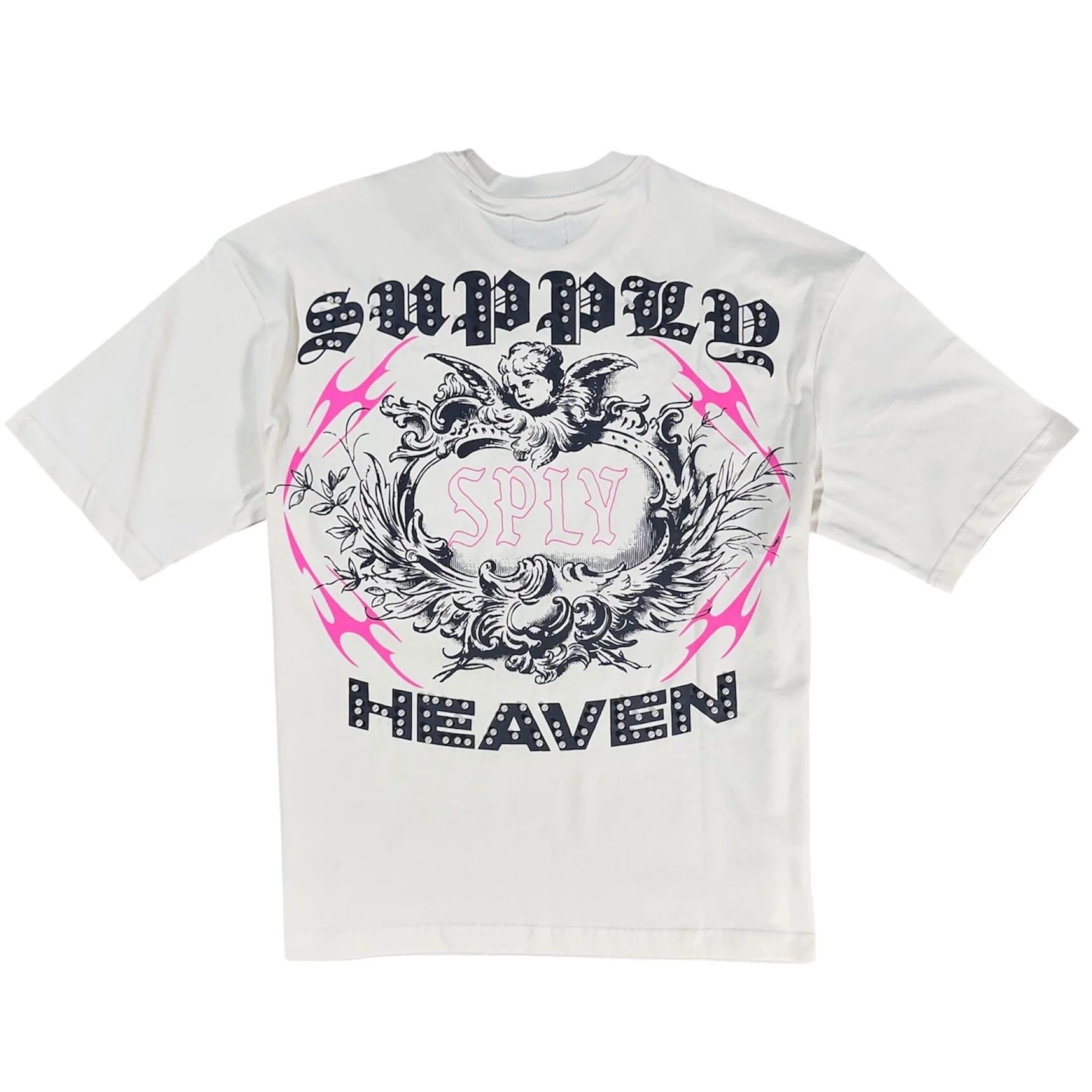 Supply Studios Heaven S.T Tee (Bone) SPT25-34 - Image 2