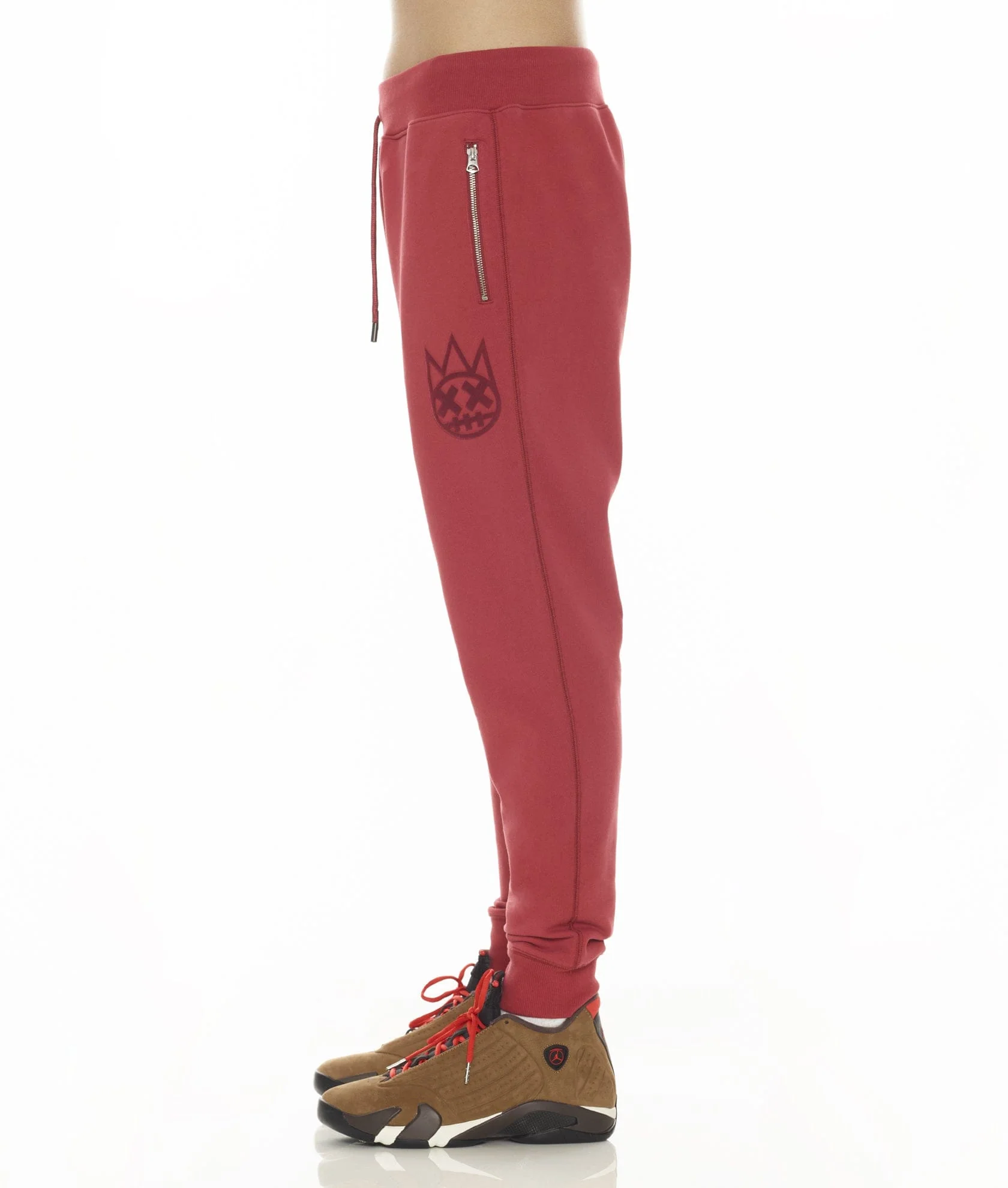 SWEATPANT IN GARNET - Image 5
