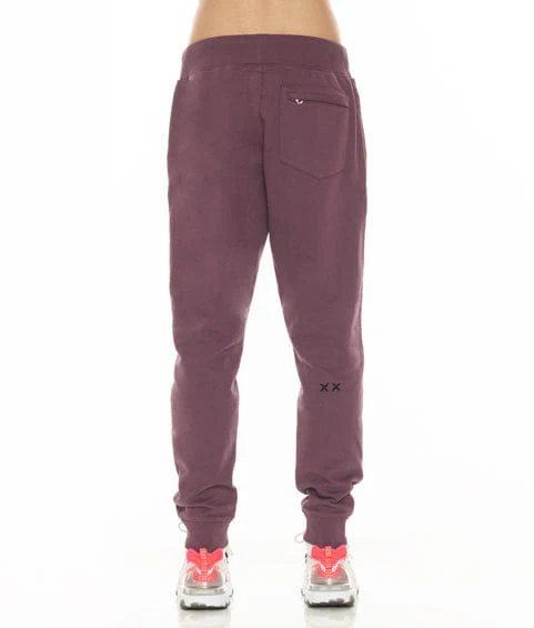 SWEATPANT IN GRAPE COMPOTE - Image 2
