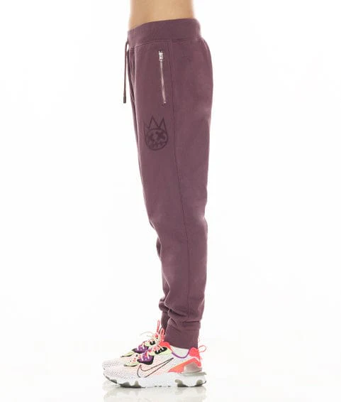 SWEATPANT IN GRAPE COMPOTE - Image 4