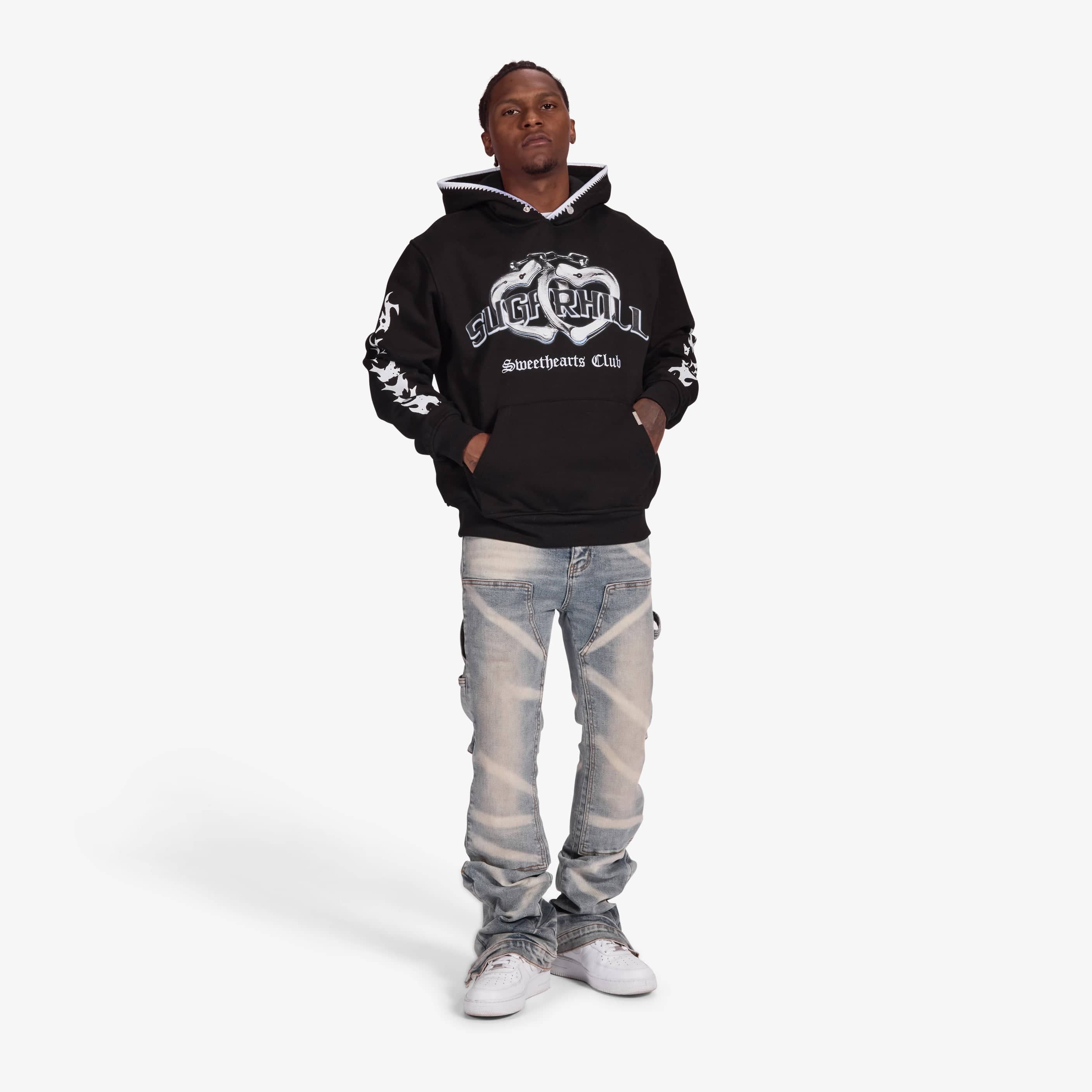 "Sweetheart" Hoodie (black) - Image 4
