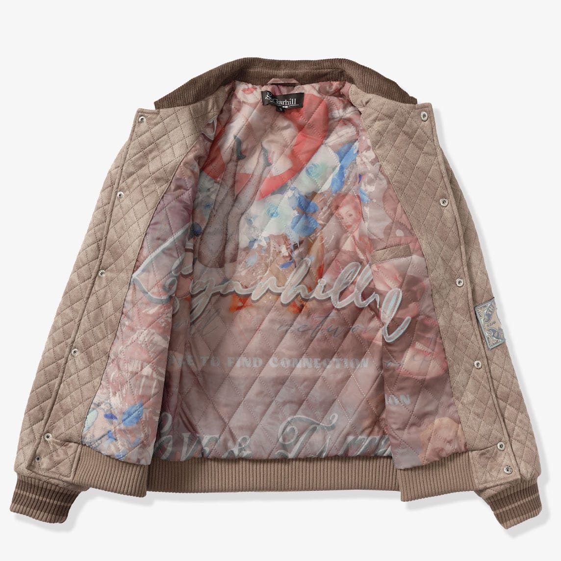 "The Heart" Quilted Jacket (beige) - Image 11