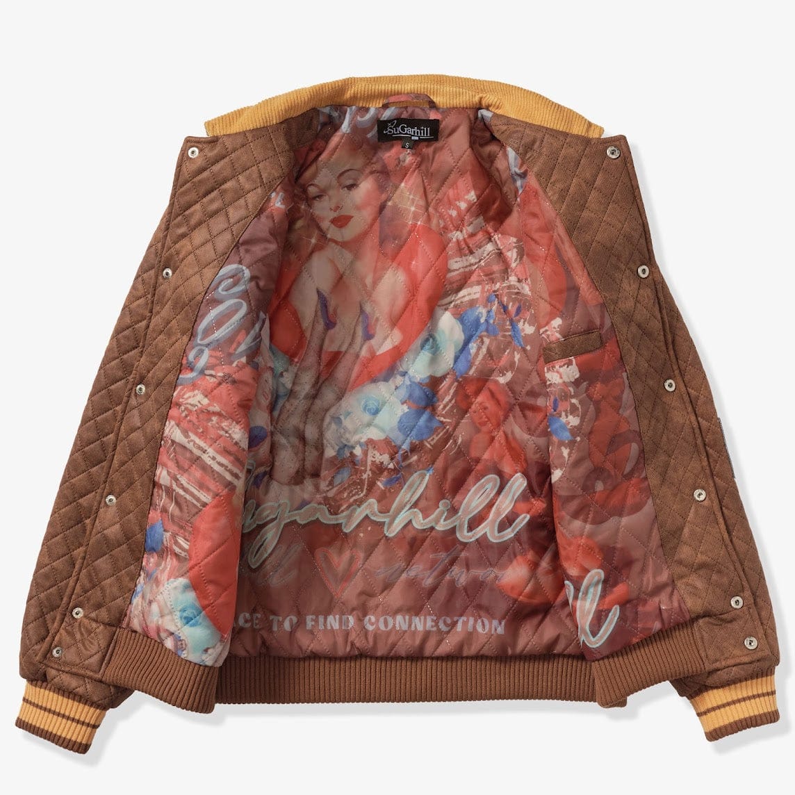 "The Heart" Quilted Jacket (brown) - Image 8