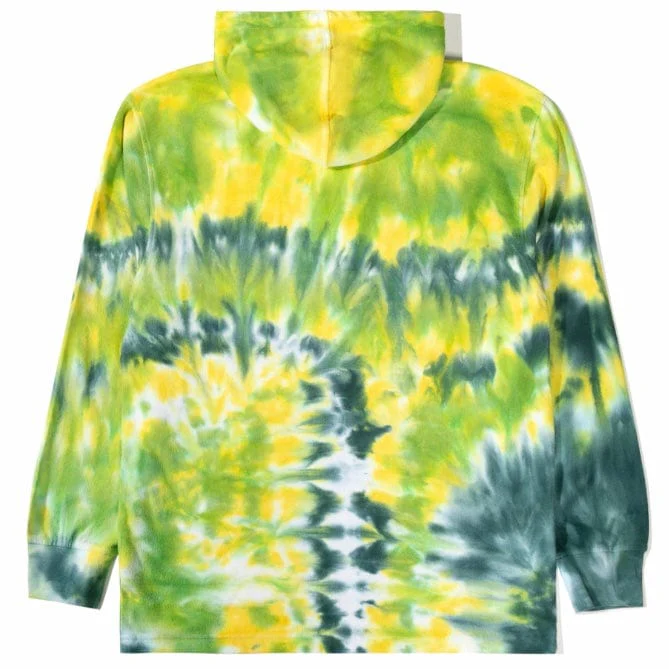 The Hundreds Canals Hooded Ls T Shirt (Forest Green) T22P109005 - Image 3