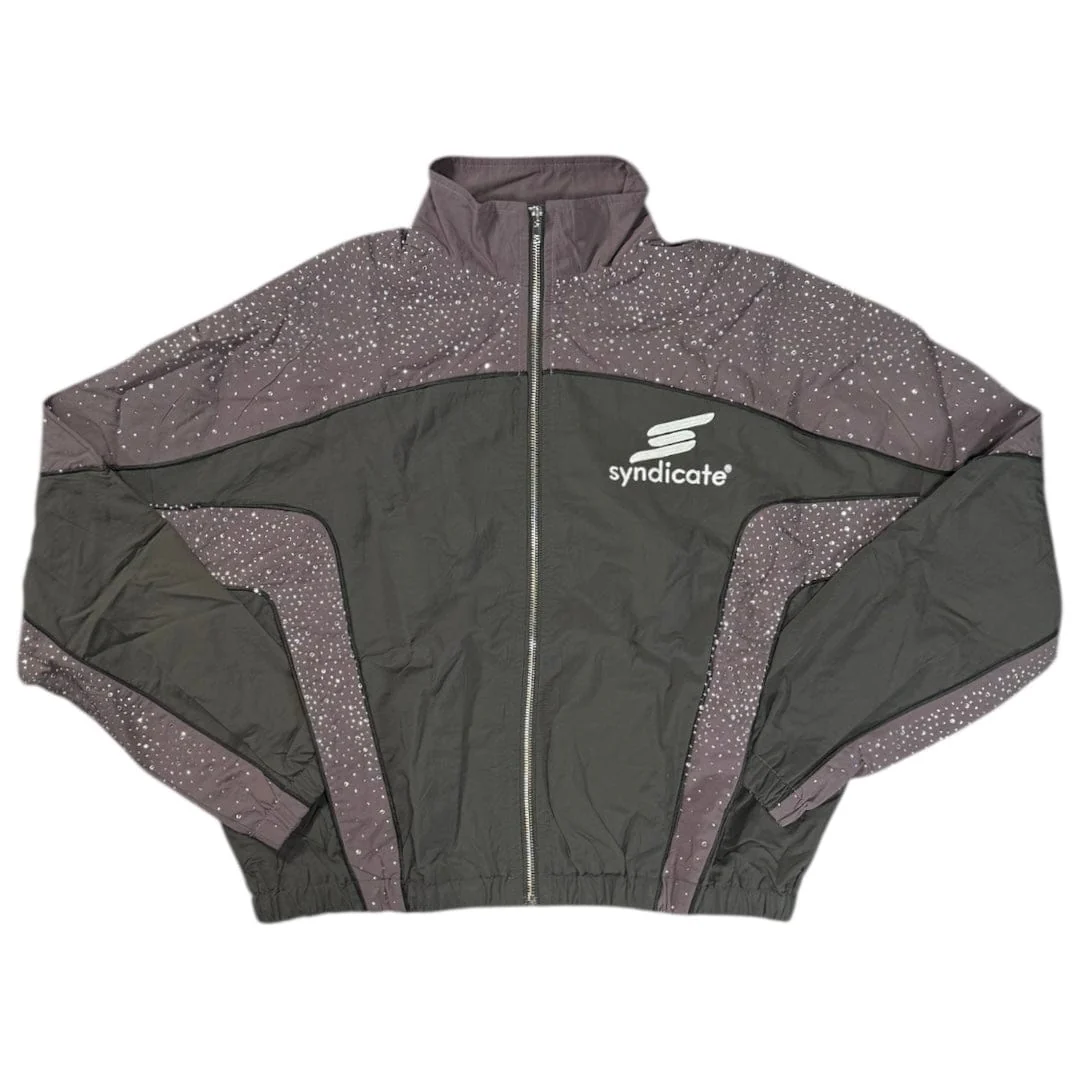 The Syndicate Nylon Jacket & Pants Set (Black) - Image 2