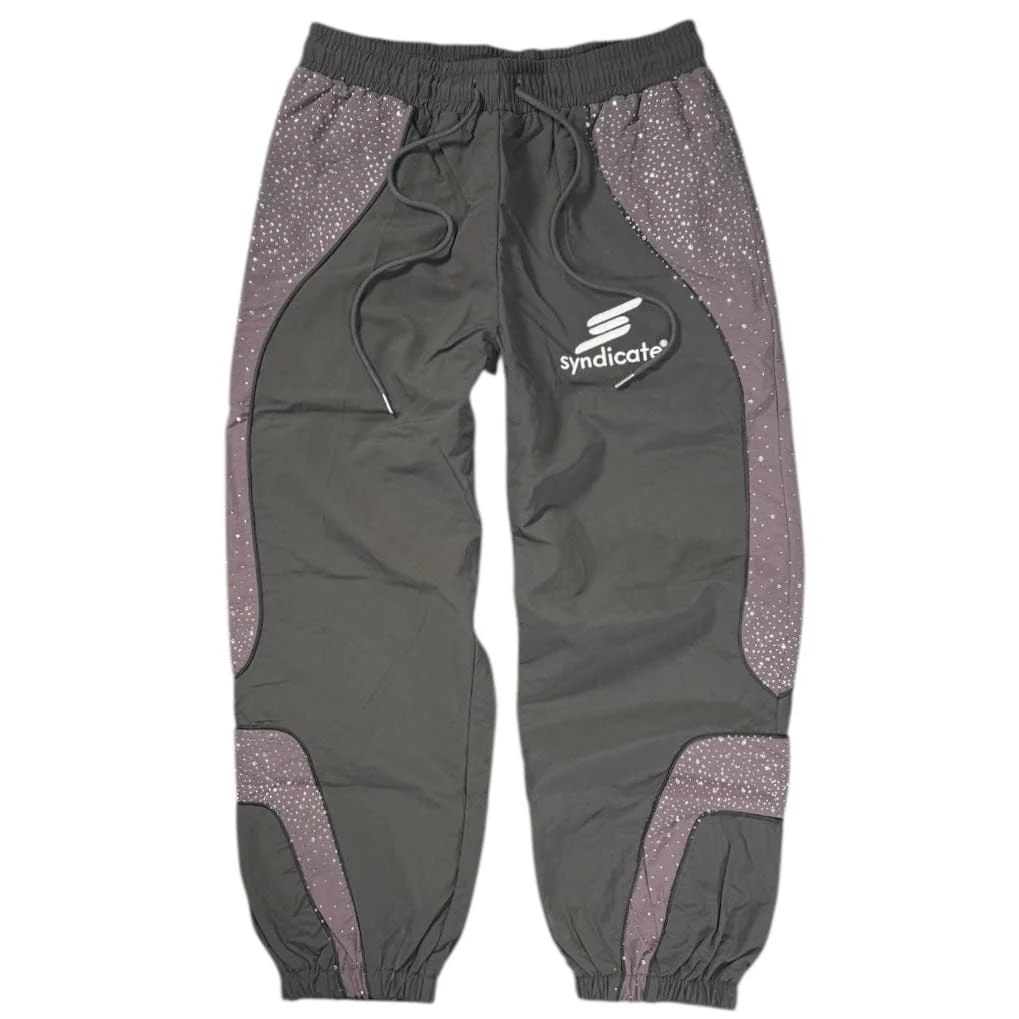 The Syndicate Nylon Jacket & Pants Set (Black) - Image 4