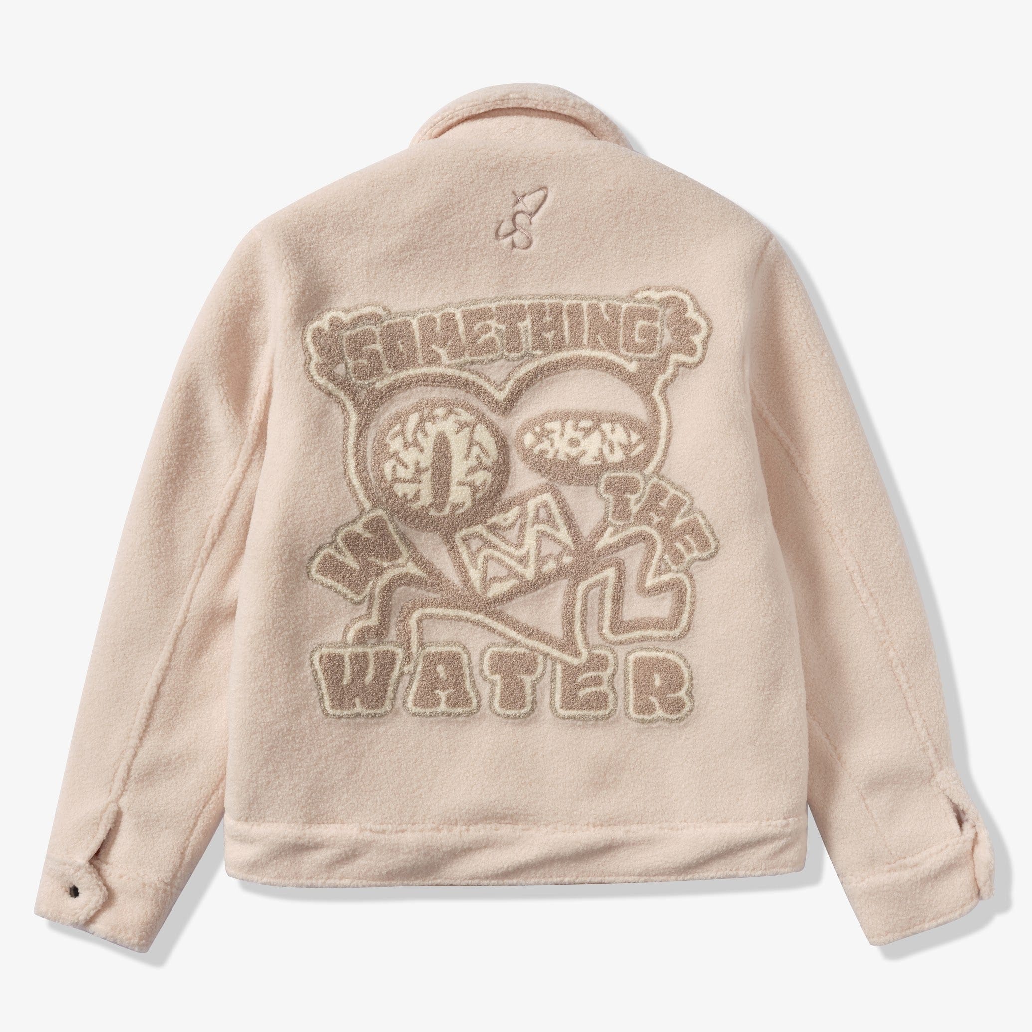 "Toxins" Plush Jacket (ivory) - Image 4