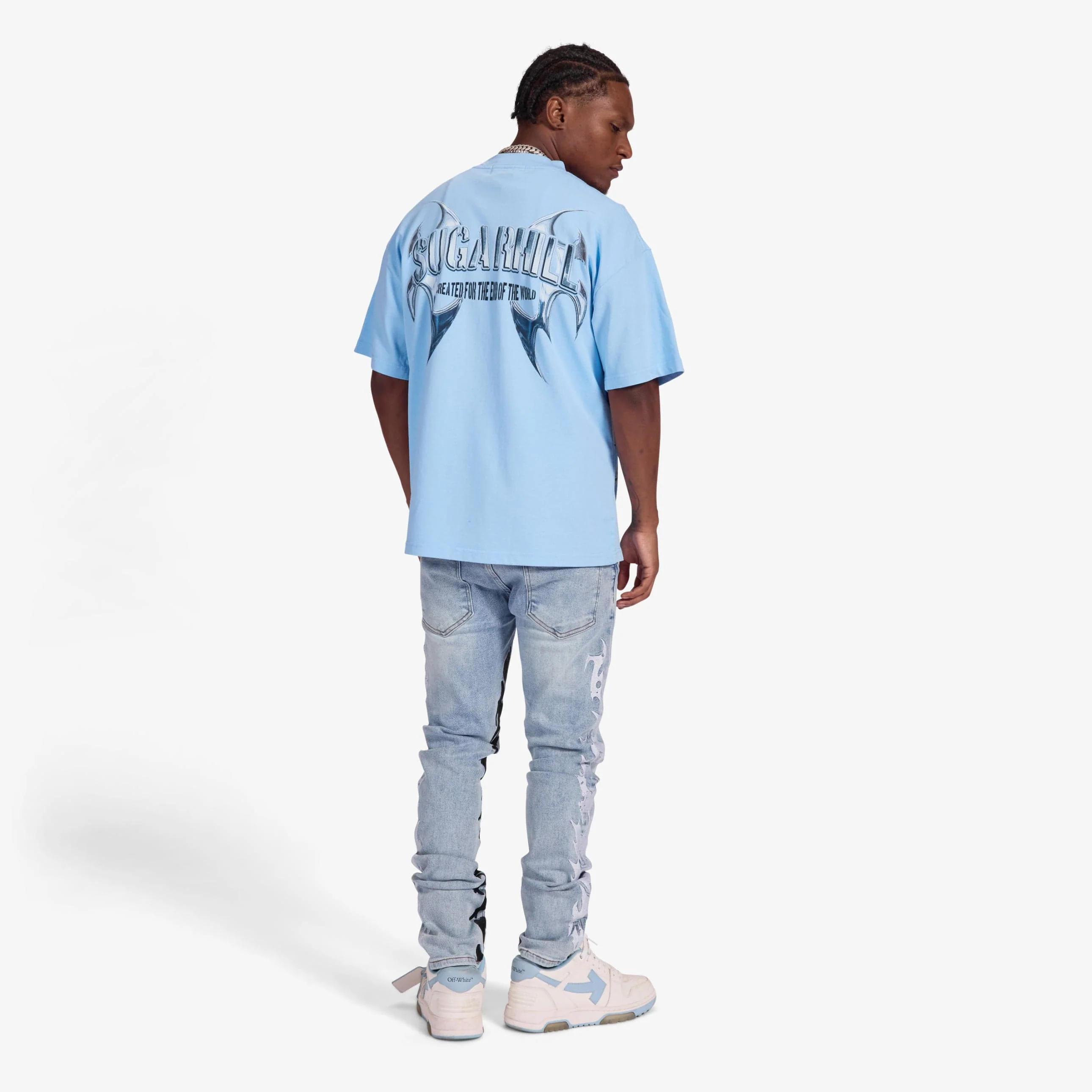 "Toxins" Skinny Jeans (blue wash) - Image 6