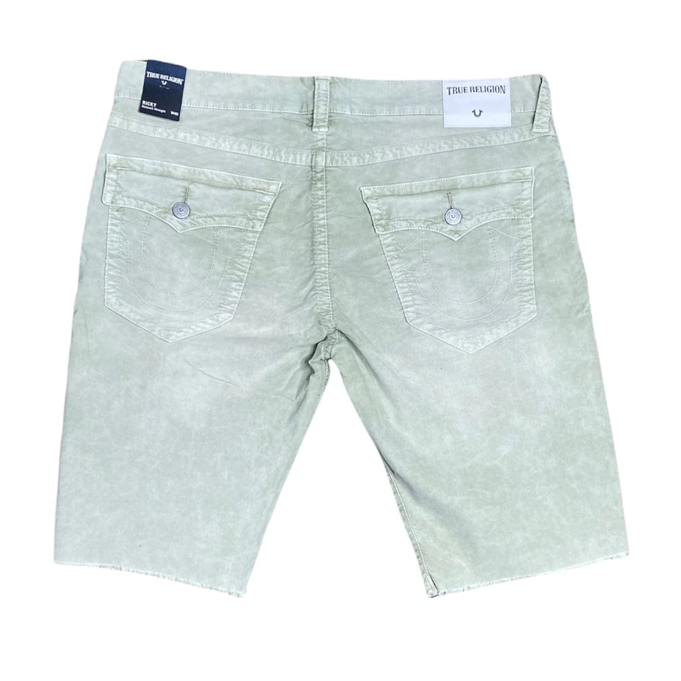 True Religion Relaxed Straight Ricky Short - MDBC08723G - Image 2