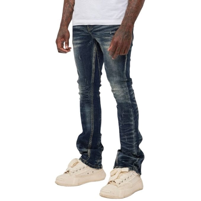 Valabasas Absorb Stacked Denim (Dark Blue) VLBS-VJ3-1042 - Image 3