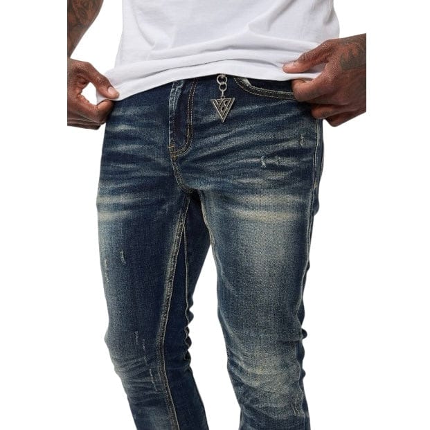Valabasas Absorb Stacked Denim (Dark Blue) VLBS-VJ3-1042 - Image 5