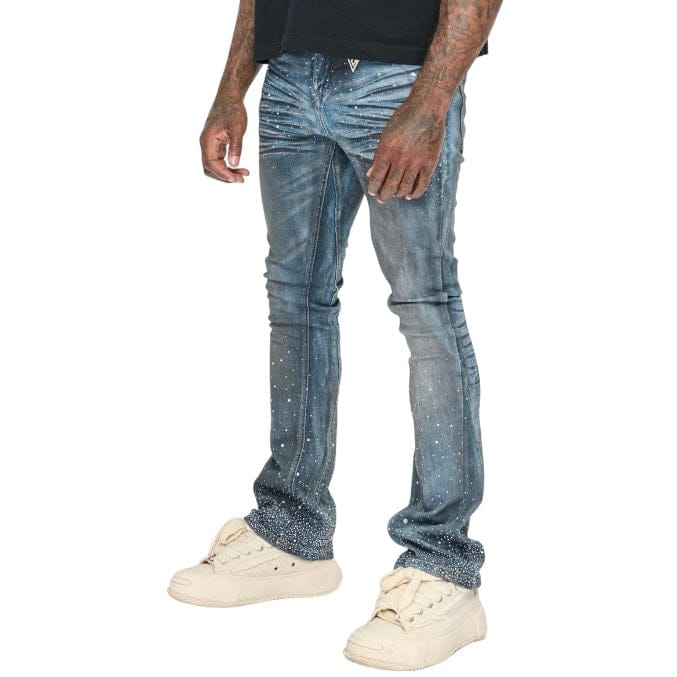 Valabasas Astonished Stacked Denim (Dark Dirty Blue) VLBS-VJ3-1031 - Image 3