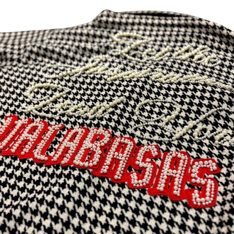 Valabasas Checkers Button Down Shirt (Black) VLBS-VBD2-1002 - Image 4