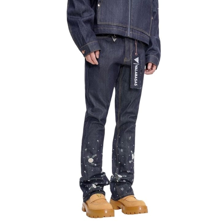 Valabasas Dandelion Stacked Denim (Denim Blue) VLBS-VJ3-1061 - Image 4