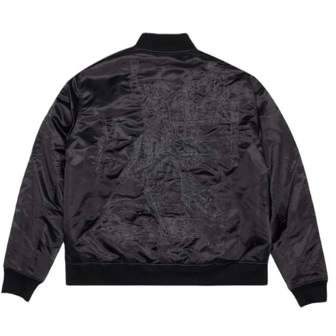 Valabasas "First Class" Bomber Jacket (Black) VLBS-VJK6-1001 - Image 2