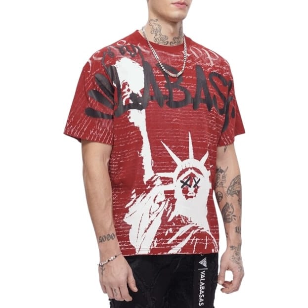 Valabasas Freedom Tee (Rustic Red) VLBS-VT1-1104 - Image 2