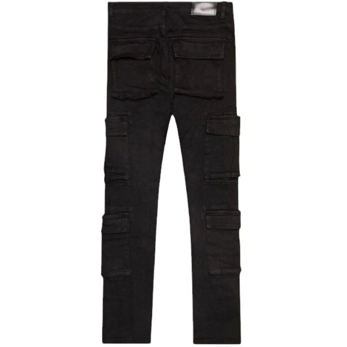 Valabasas General Skinny Pants (Black Washed) VLBS-VJ2-1002 - Image 2