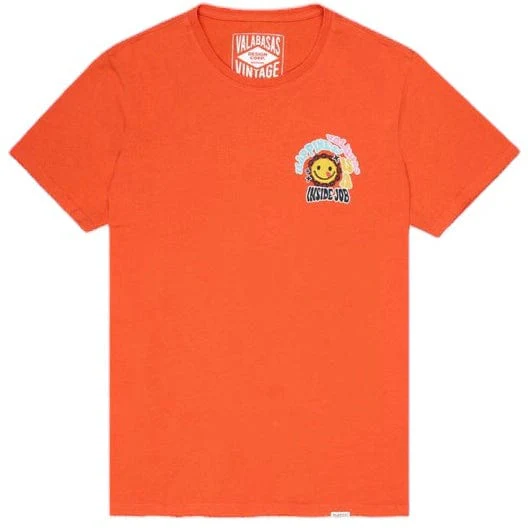 Valabasas "Inside Job" Tee (Vintage Flame Orange) VLBS9015