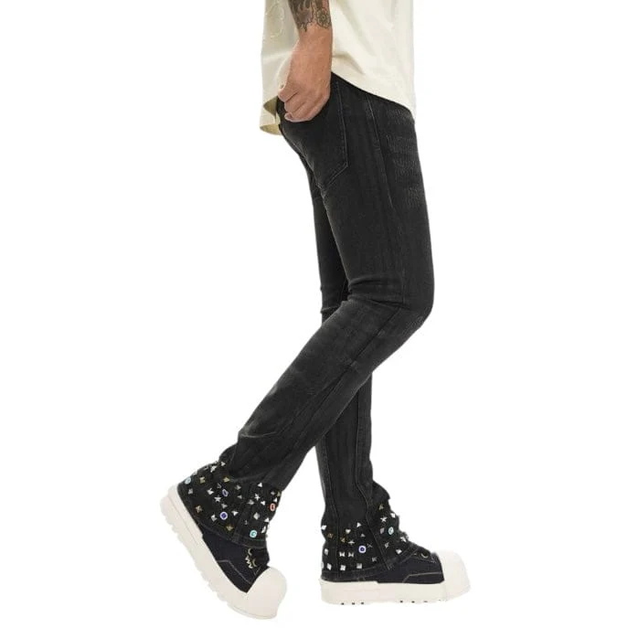 Valabasas Ion Stacked Denim (Grey Washed Waxed) VLBS-VJ3-1058 - Image 2