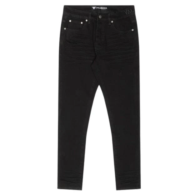 Valabasas Mr.Slim 4 Way Stretch Slim Fit Jean (Jet Black) VLBS-VJ1-1004