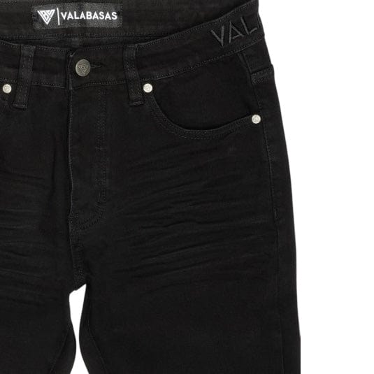 Valabasas Mr.Slim 4 Way Stretch Slim Fit Jean (Jet Black) VLBS-VJ1-1004 - Image 3